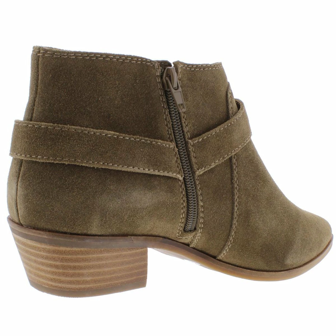 Lucky Brand Enitha Womens Suede Harness Ankle Boots 2 Lucky Brand Enitha Womens Suede Harness Ankle Boots - Image 2