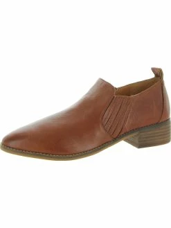 Lucky Brand Lenci Womens Leather Ankle Shooties
