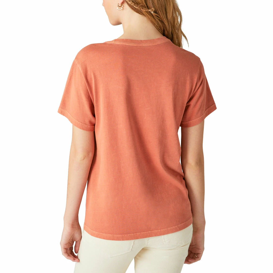Lucky Brand Womens Mountain Mama Classic Crew Tee 2 Lucky Brand Womens Mountain Mama Classic Crew Tee - Image 2
