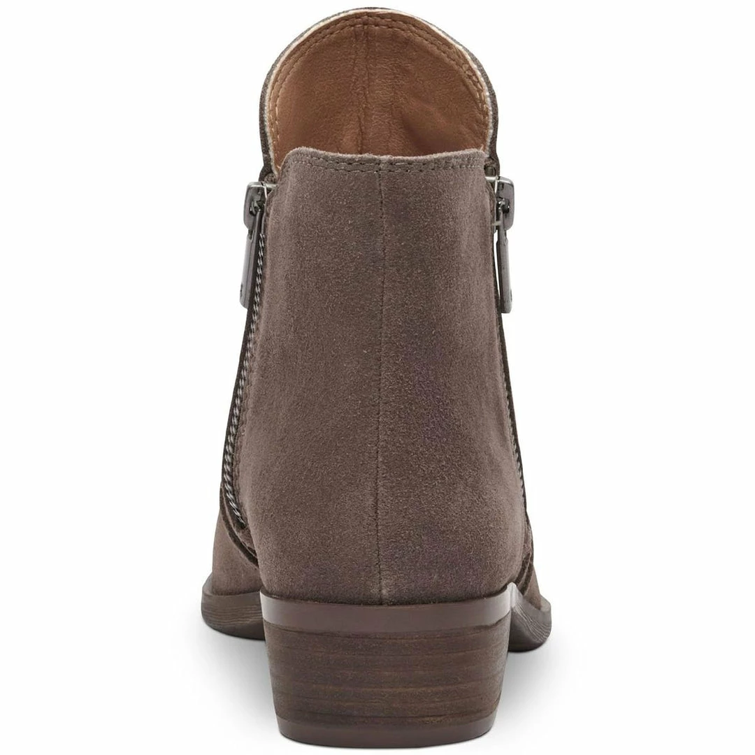 Lucky Brand Tayti Womens Pebbled Leather Ankle Boots 3 Lucky Brand Tayti Womens Pebbled Leather Ankle Boots - Image 3