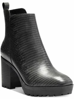 Cheap Lucky Brand Store 29 Lucky Brand Worrin Womens Padded Insole Round Toe Booties