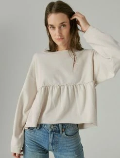 Lucky Brand Womens Puff Sleeve Sweatshirt -Cheap Lucky Brand Store 0d11d76979b2420f994a1eee7e0270d3 1080x