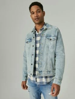 Lucky Brand Mens Trucker Jacket