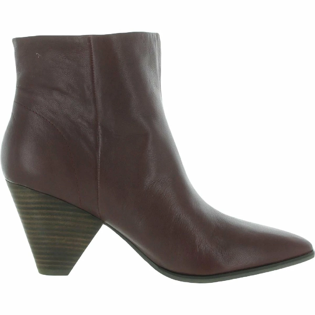 Lucky Brand Munise Womens Leather Pointed Toe Booties 2 Lucky Brand Munise Womens Leather Pointed Toe Booties - Image 2