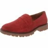Lucky Brand Tomber Womens Suede Slip On Penny Loafers
