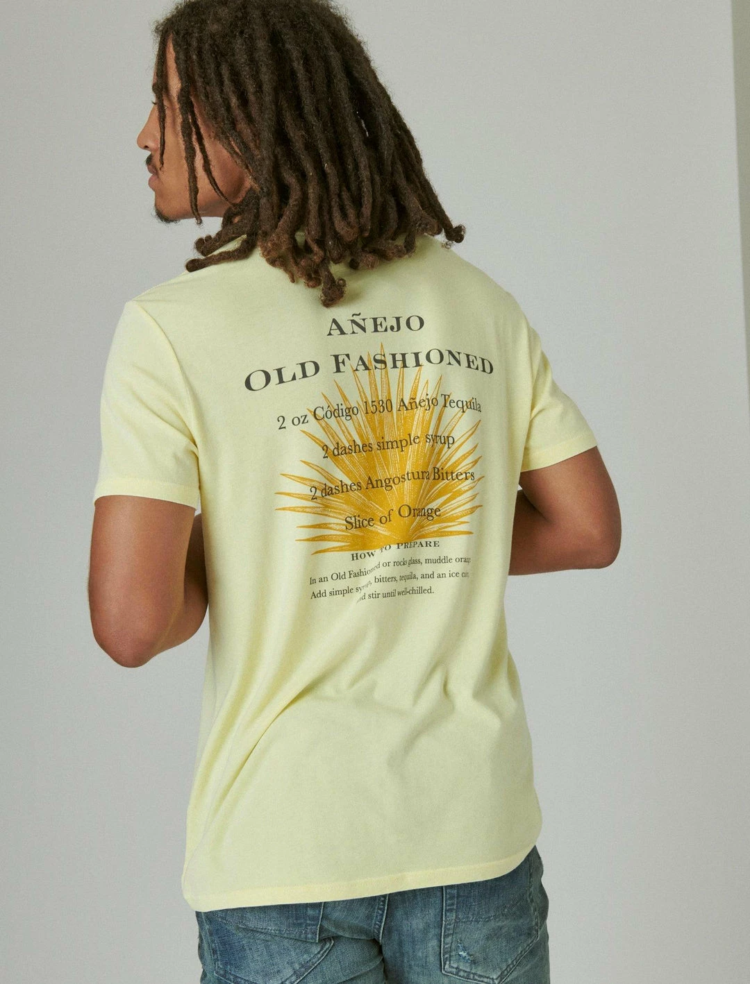 Lucky Brand Mens Codigo 1530 X Lucky Brand Hombre Old Fashoined Tee 5 Lucky Brand Mens Codigo 1530 X Lucky Brand Hombre Old Fashoined Tee - Image 5