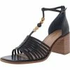 Lucky Brand Sylvesha Womens Buckle Beaded Ankle Strap