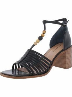 Lucky Brand Sylvesha Womens Buckle Beaded Ankle Strap
