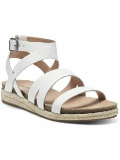 Lucky Brand Glaina Womens Leather Flat Sandals
