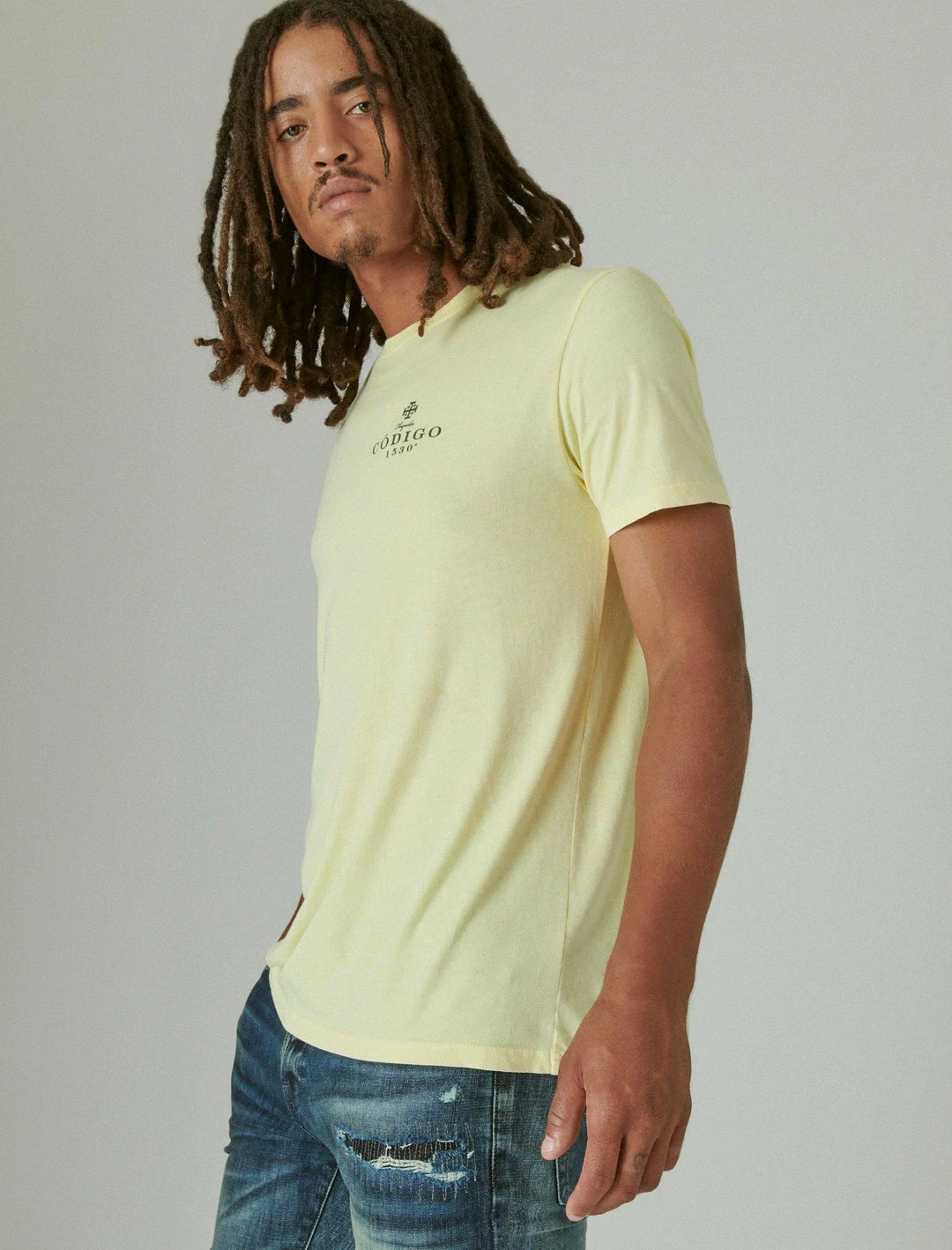 Lucky Brand Mens Codigo 1530 X Lucky Brand Hombre Old Fashoined Tee 4 Lucky Brand Mens Codigo 1530 X Lucky Brand Hombre Old Fashoined Tee - Image 4