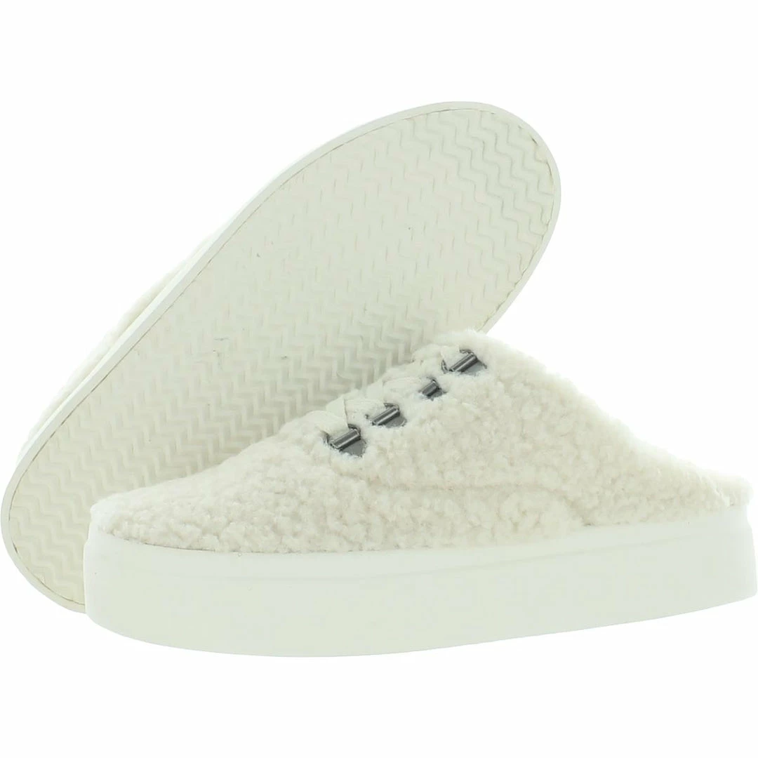 Lucky Brand Tolini Womens Faux Fur Slip On Fashion Sneakers 3 Lucky Brand Tolini Womens Faux Fur Slip On Fashion Sneakers - Image 3