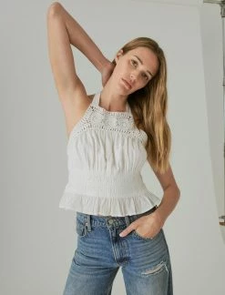 Lucky Brand Womens Crochet Trim Halter Top -Cheap Lucky Brand Store 1fd3f84a97694b86bb380260cc3f0274 1080x
