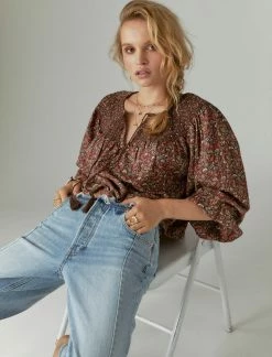 Lucky Brand Womens Printed Smocked Peasant Blouse -Cheap Lucky Brand Store 203217bd559e40c890603c7e086aee12 3bbaf3e0 483c 4a82 9d09 86ac0771c7b0 1080x