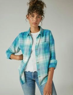 Lucky Brand Womens The Plaid Boyfriend Button-Down Shirt -Cheap Lucky Brand Store 203639fd9b5549c8b41f3a0bc6204e2b 1080x