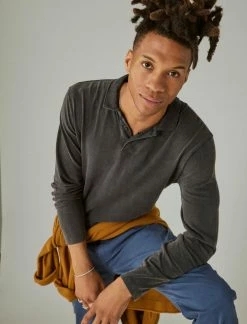 Lucky Brand Mens Sueded Jersey Long Sleeve Polo -Cheap Lucky Brand Store 20f6dafd50394bf4bce1ce04ef1f4f48 1080x