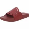 Lucky Brand LK Peetie Womens Laser Cut Faux Leather Footbed Sandals