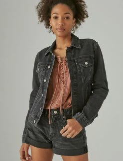 Lucky Brand Womens Tomboy Trucker