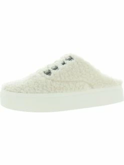 Lucky Brand Tolini Womens Faux Fur Slip On Fashion Sneakers