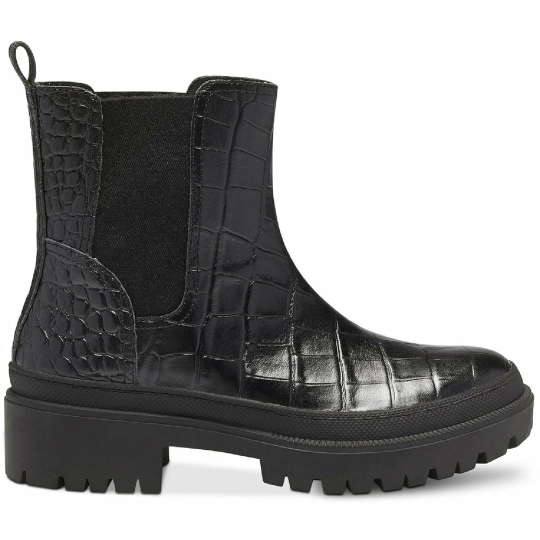 Lucky Brand Emali Womens Nubuck Pull On Ankle Boots 2 Lucky Brand Emali Womens Nubuck Pull On Ankle Boots - Image 2