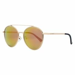 Lucky Brand Round Sunglasses OBISPO Gold 54mm