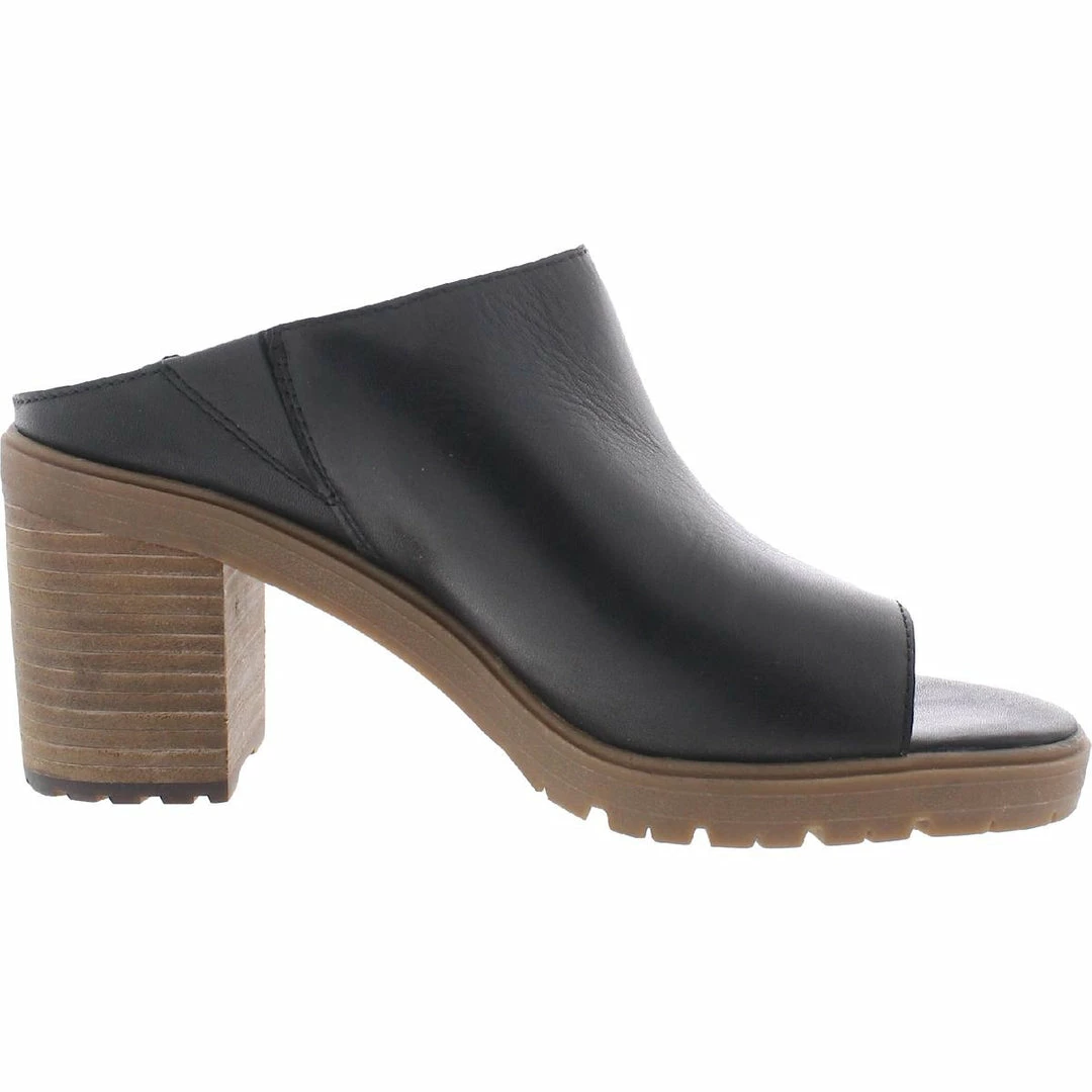 Lucky Brand Dalliey Womens Leather Backless Slide Sandals 2 Lucky Brand Dalliey Womens Leather Backless Slide Sandals - Image 2