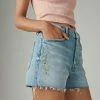 Lucky Brand Womens 3" High Rise Mom Short