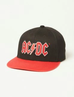 Lucky Brand Acdc Flat Brim Hat