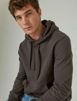 Lucky Brand Mens Sueded French Terry Hoodie