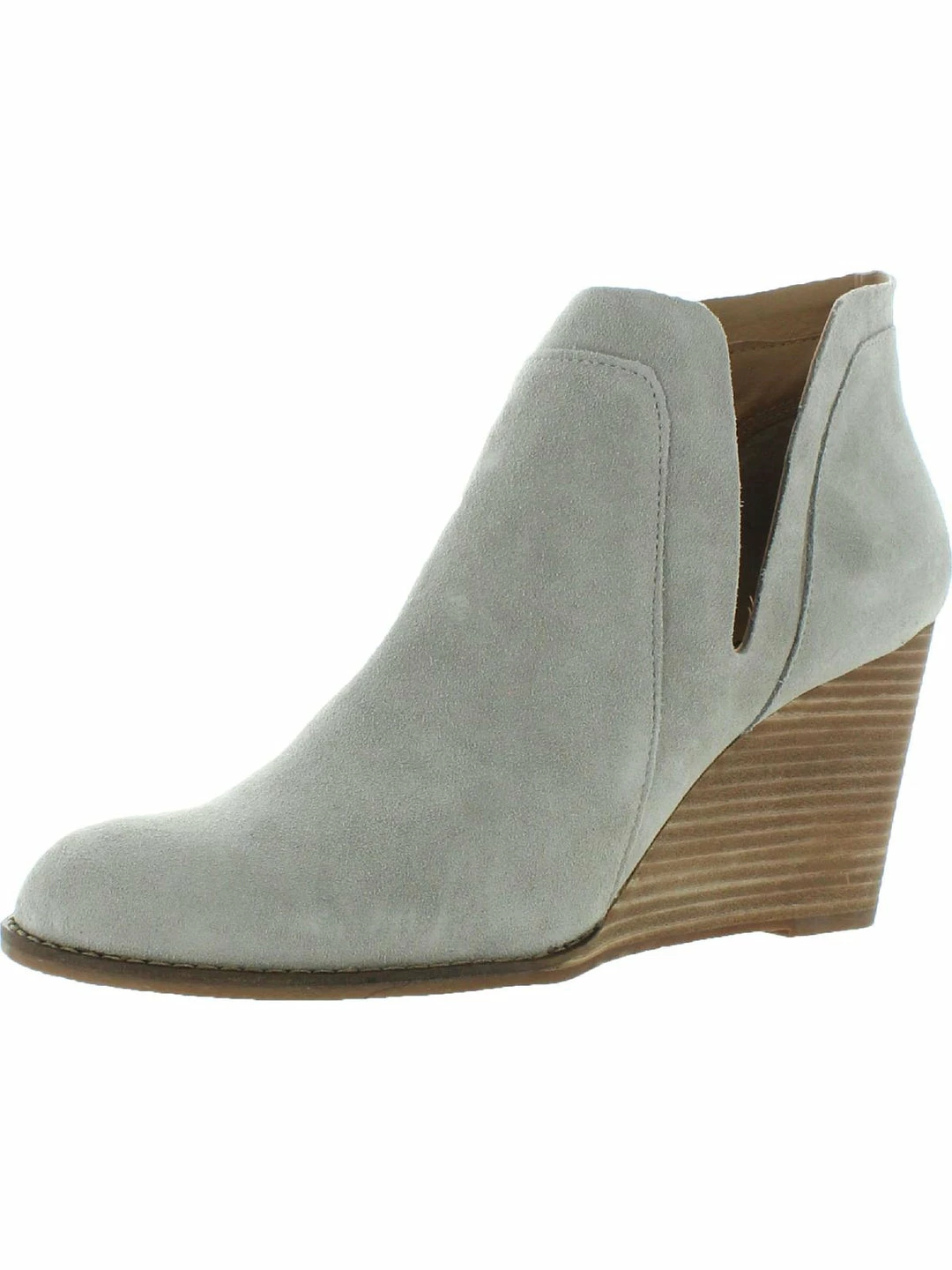 Lucky Brand Yabba Womens Suede Ankle Wedge Boots 4 Lucky Brand Yabba Womens Suede Ankle Wedge Boots - Image 4