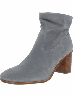 Lucky Brand Jozelyn Womens Suede Round Toe Mid-Calf Boots