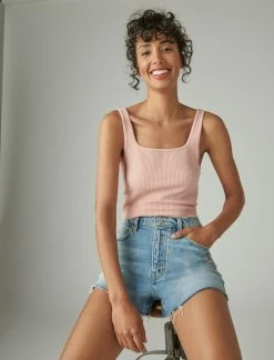 Lucky Brand Womens 3" High Rise Mom Short -Cheap Lucky Brand Store 3b09e413346049158190bf6f74397983 1080x