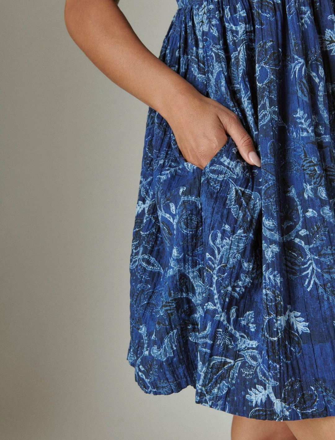 Lucky Brand Womens Printed Mini Prep Dress 4 Lucky Brand Womens Printed Mini Prep Dress - Image 4