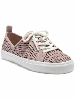 Lucky Brand Dansbey Womens Suede Leopard Print Casual and Fashion Sneakers