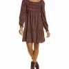 Lucky Brand Smocked Bodice Dress