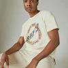 Lucky Brand Mens Bad Company Graphic Tee