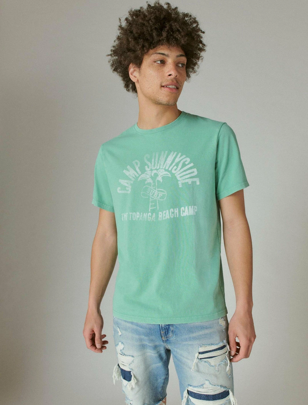 Lucky Brand Mens Camp Sunnyside Graphic Tee 3 Lucky Brand Mens Camp Sunnyside Graphic Tee - Image 3