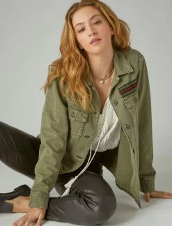 Lucky Brand Womens Utility Shirt