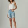 Lucky Brand Womens 7" High Rise 90S Loose Short