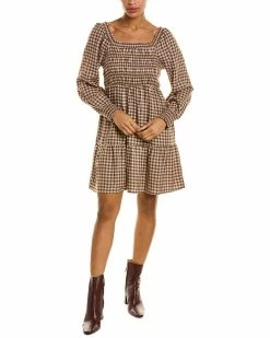 Cheap Lucky Brand Store 3 Lucky Brand Smocked Bodice Dress