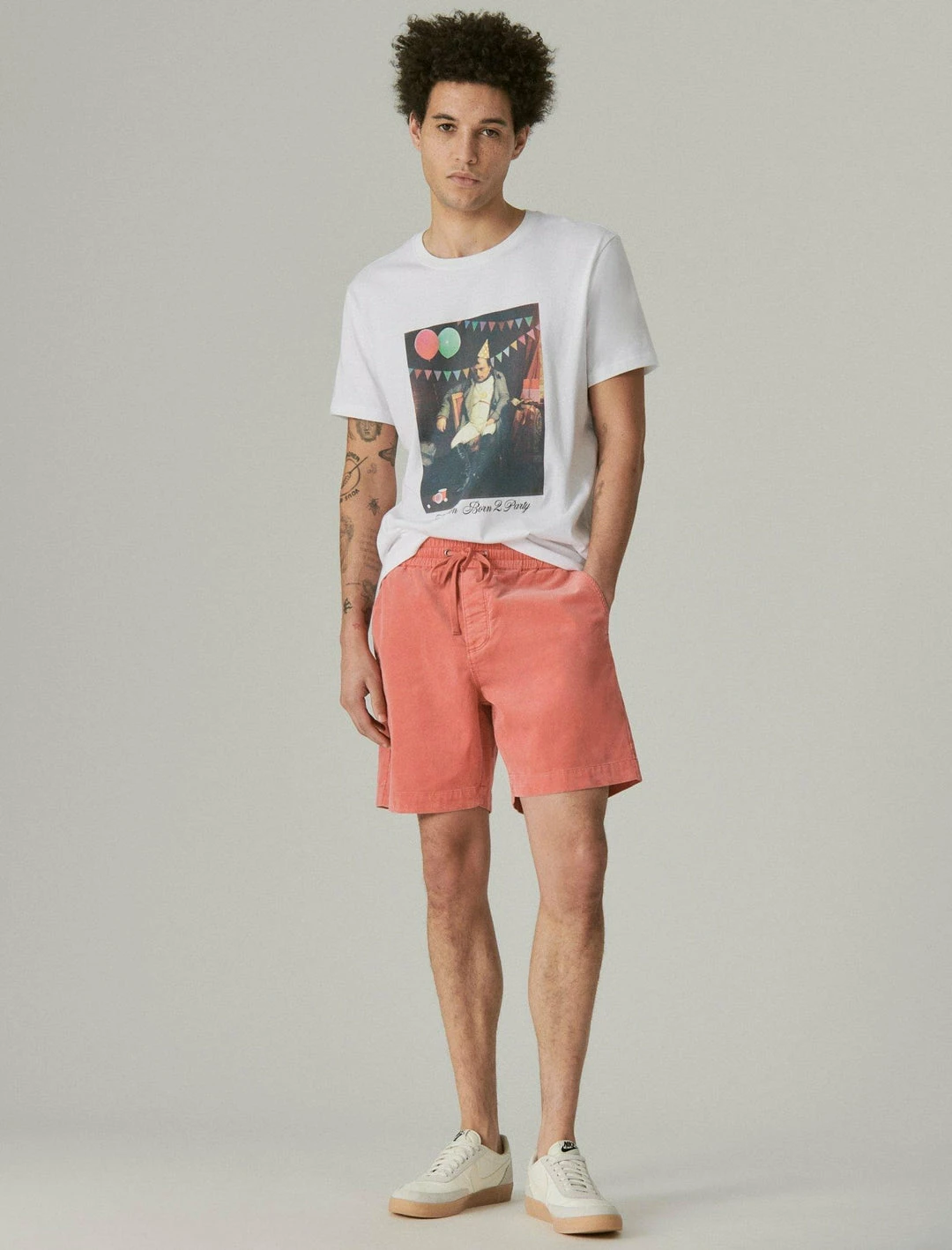 Lucky Brand Mens Napoleon Graphic Tee 2 Lucky Brand Mens Napoleon Graphic Tee - Image 2