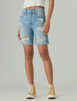 Lucky Brand Womens 7" High Rise 90S Loose Short -Cheap Lucky Brand Store 49c4660155dc4e6b871af86ffd05265a 1080x