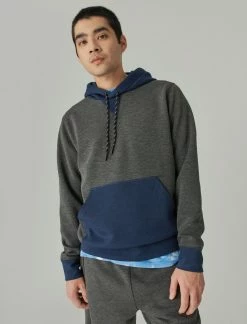 Lucky Brand Mens Breathe Easy Tech Hoodie