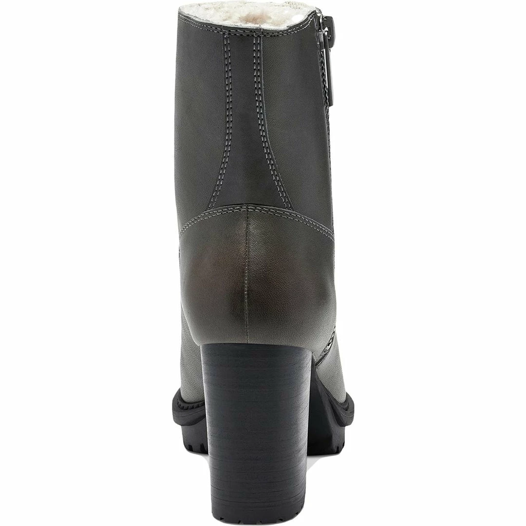 Lucky Brand Bajax Womens Leather Almond Toe Booties 3 Lucky Brand Bajax Womens Leather Almond Toe Booties - Image 3