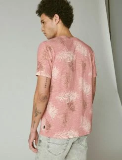Lucky Brand Mens Linen Leaf Print Crew -Cheap Lucky Brand Store 5149e43eff454288a7b461f35b887804 1080x
