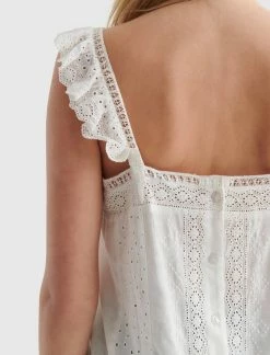 Lucky Brand Womens Square Neck Eyelet Tank -Cheap Lucky Brand Store 51af75bc9b4845c9a95095de04071e00 95a598fd 1850 483b 8095 f268b5e053c3 1080x