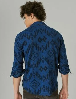 Lucky Brand Mens Indigo Print Jersey Shirt -Cheap Lucky Brand Store 57df8c0c18e8478583130fb62aaf0dd6 1080x