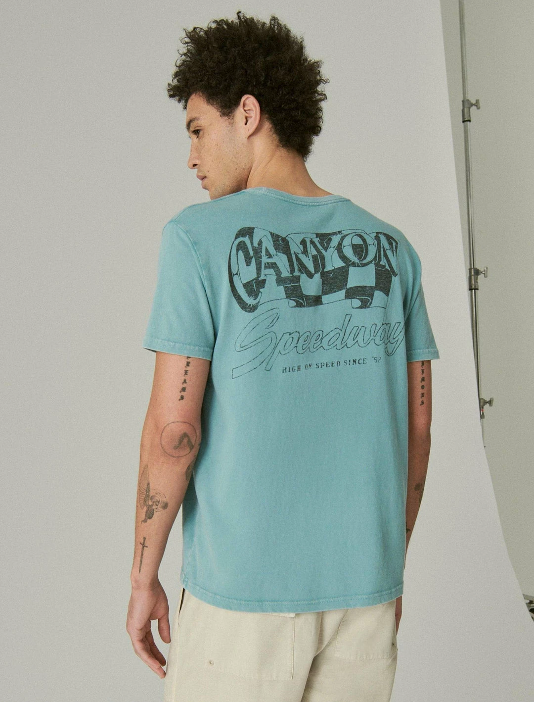 Lucky Brand Mens Canon Speedway Graphic Tee 5 Lucky Brand Mens Canon Speedway Graphic Tee - Image 5