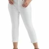 Lucky Brand Plus Emma Womens Denim High Rise Cropped Jeans