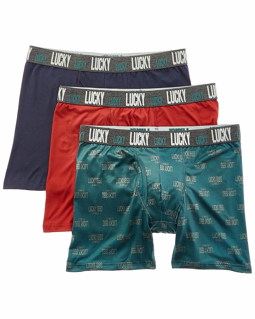 Lucky Brand 3pk Essential Soft Boxer Brief 1 Lucky Brand 3pk Essential Soft Boxer Brief