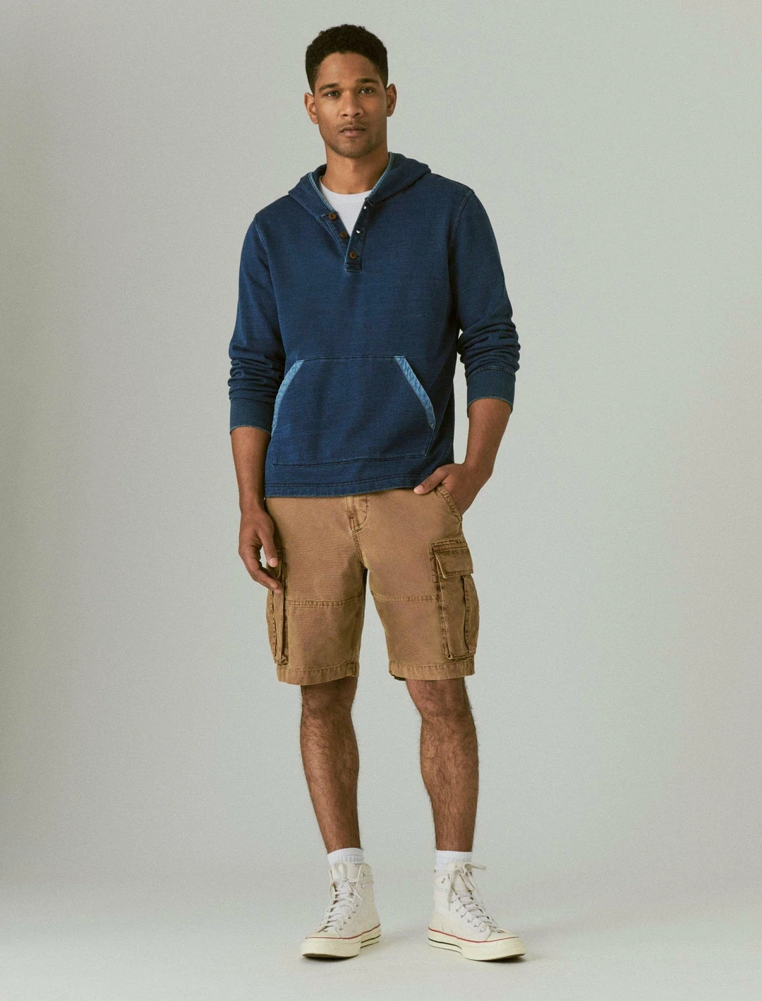 Lucky Brand Mens 9" Canvas Cargo Short 1 Lucky Brand Mens 9" Canvas Cargo Short